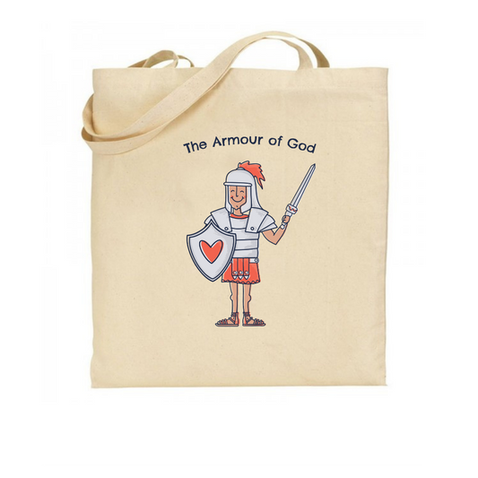 Armour of God Tote Bag Bible Ephesians