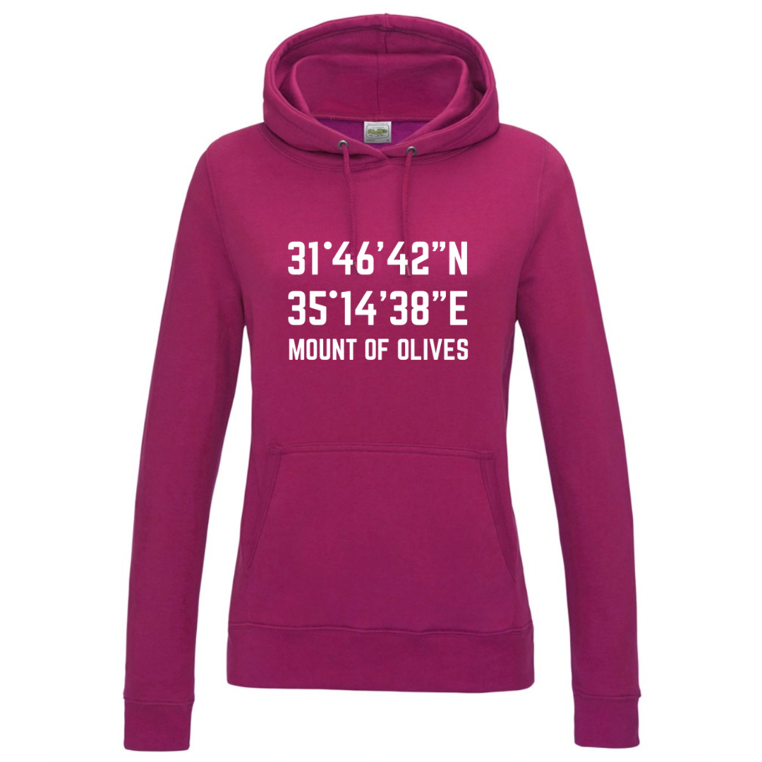 Mount of Olive Ladies Hoodie