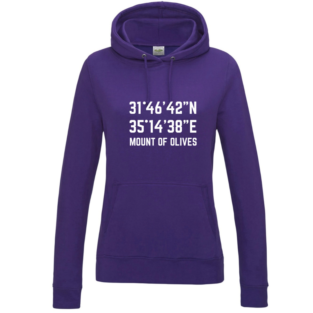 Mount of Olive Ladies Hoodie