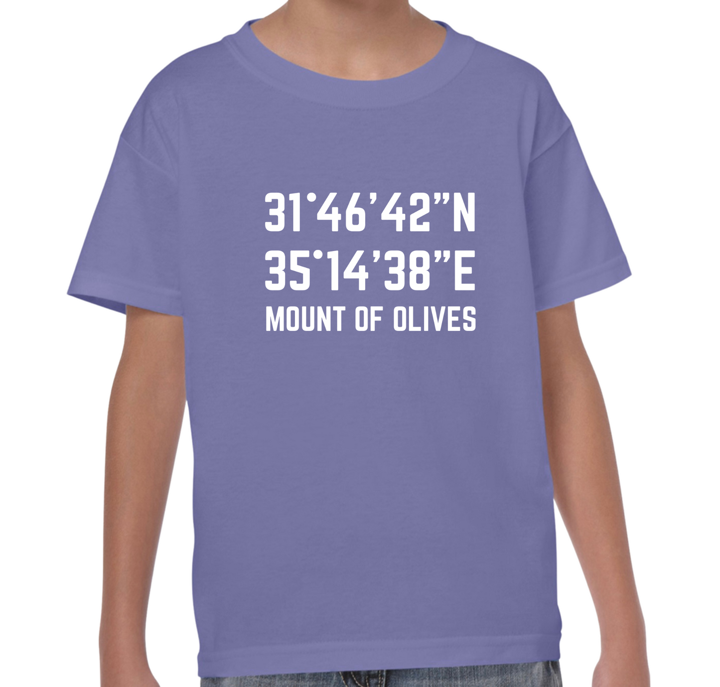 Mount of Olives kids t shirt