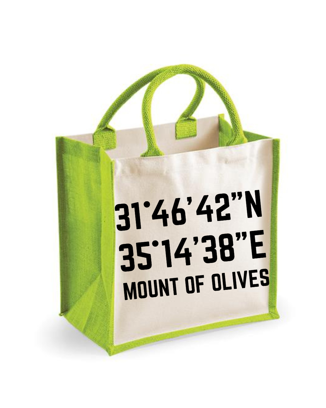 Mount of Olives Jute Bag