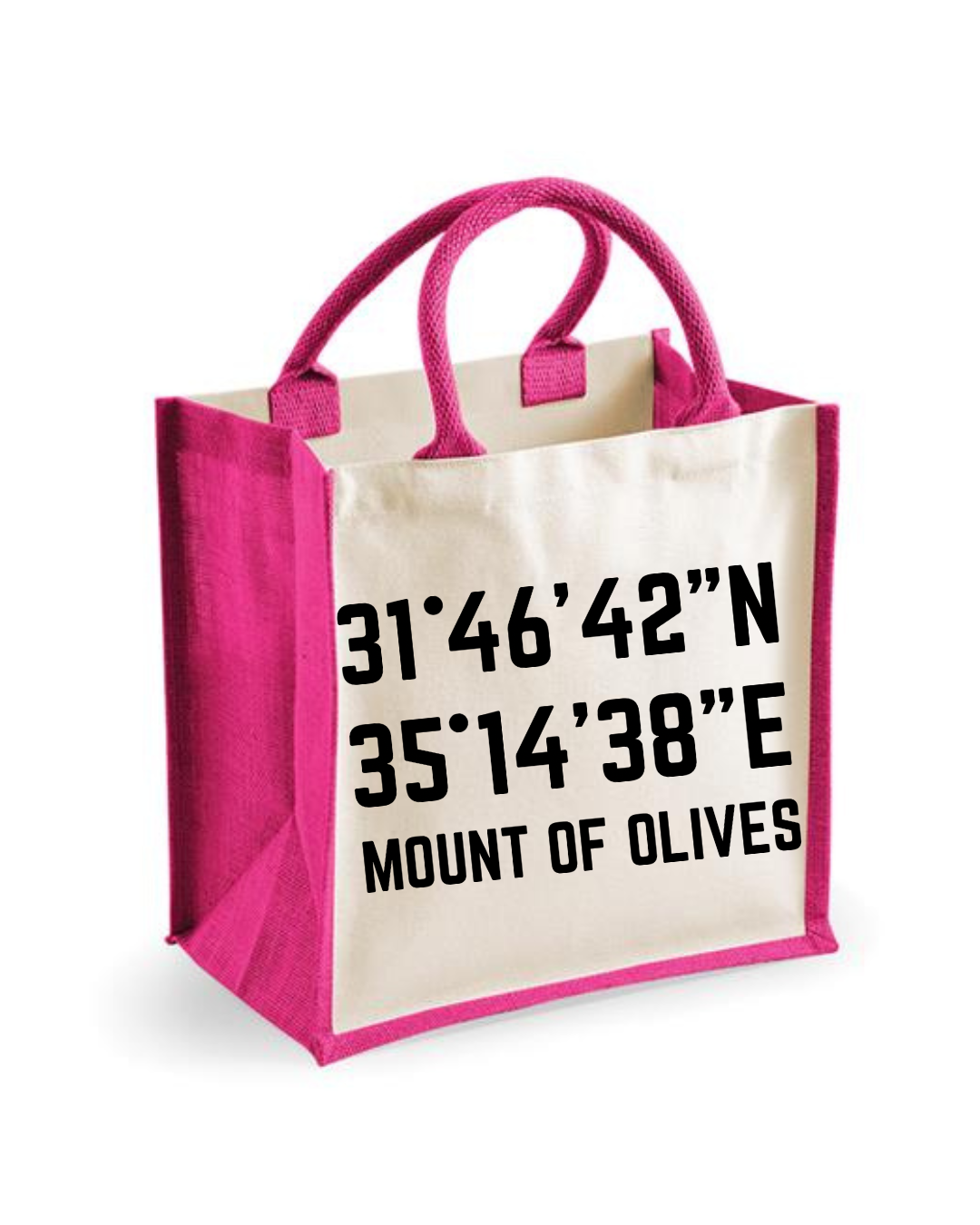 Mount of Olives Jute Bag
