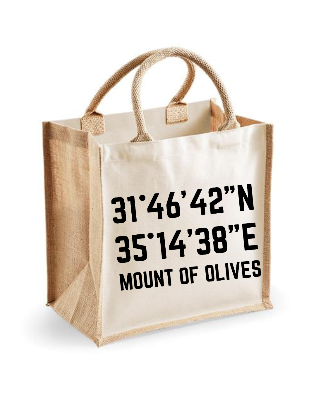 Mount of Olives Jute Bag