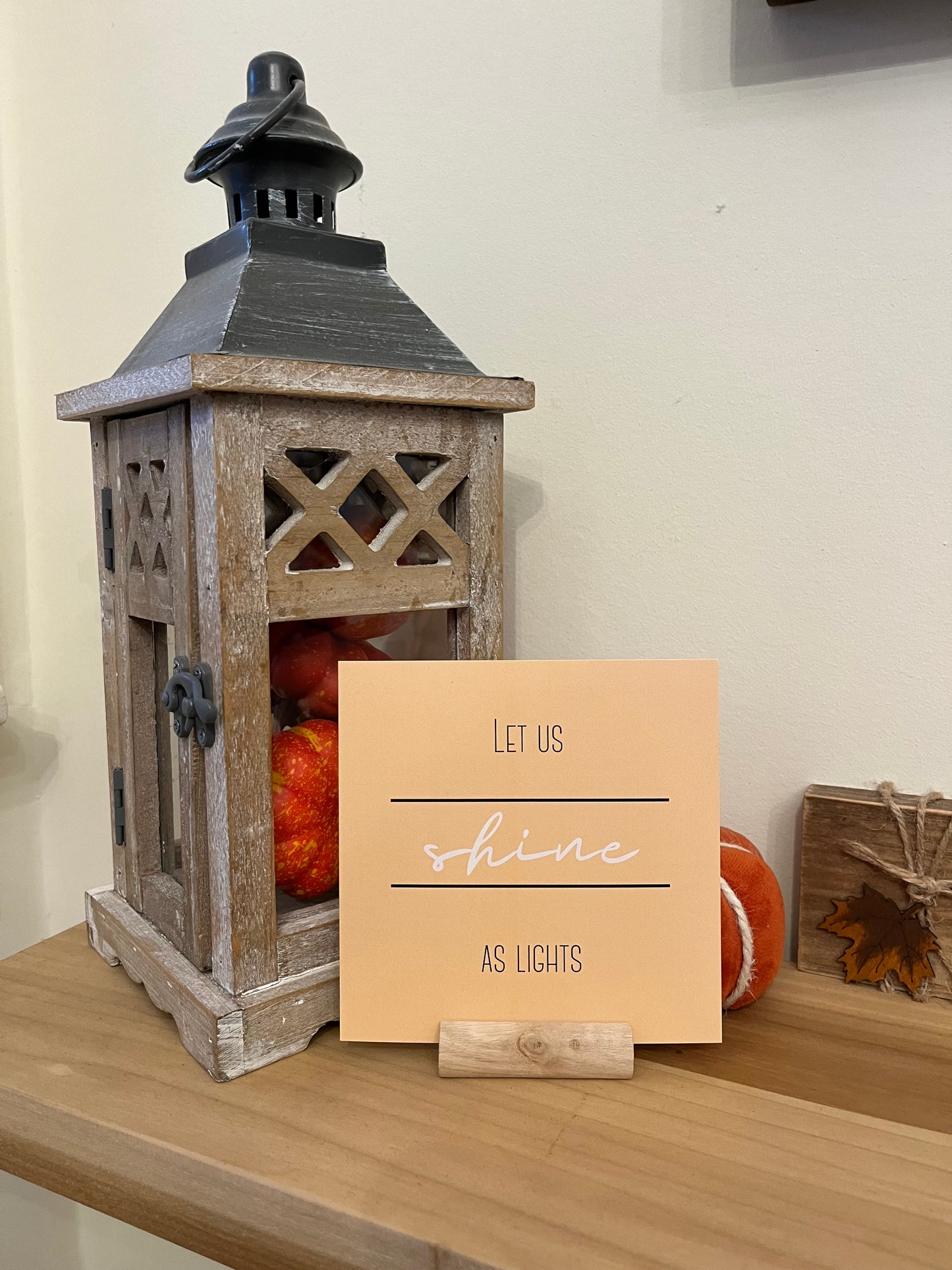 Shine as Lights Hymn Card