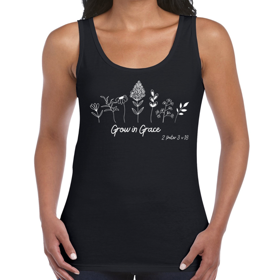 Ladies Bible Verse Tank Tops