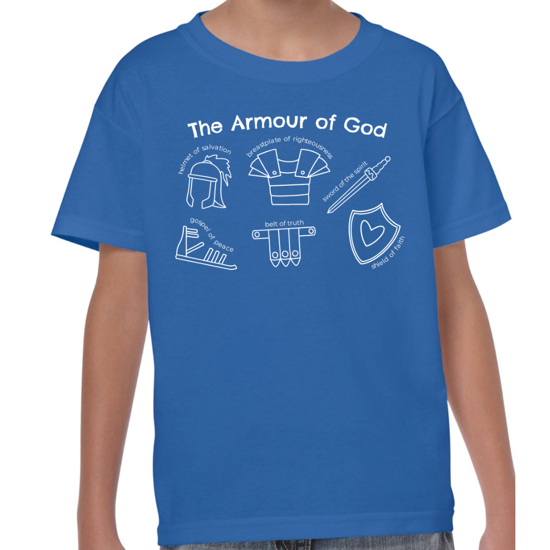 Armour of God Outline T shirt