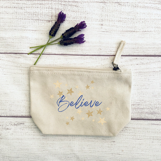 ‘Believe’ accessory bag