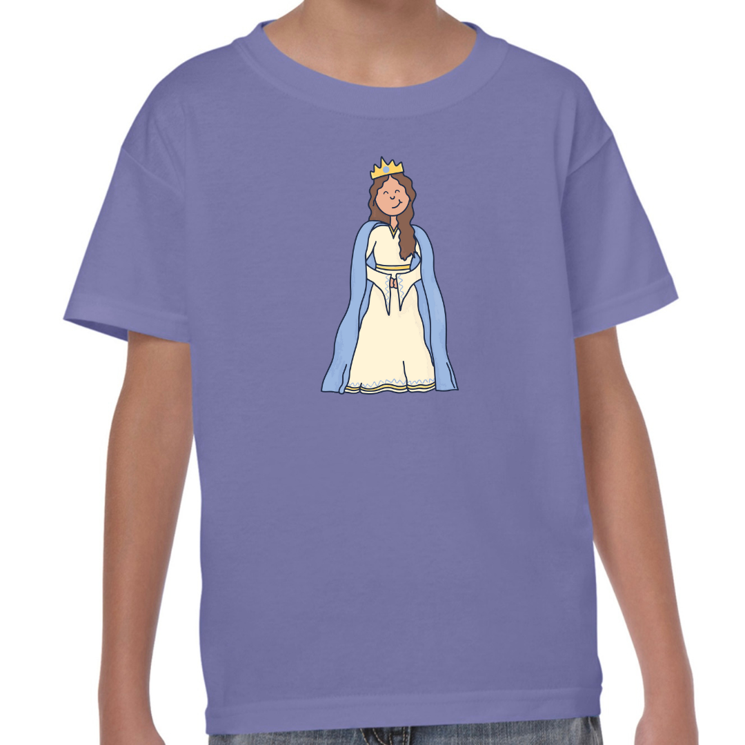 Esther Bible Heroes T Shirt Lilac