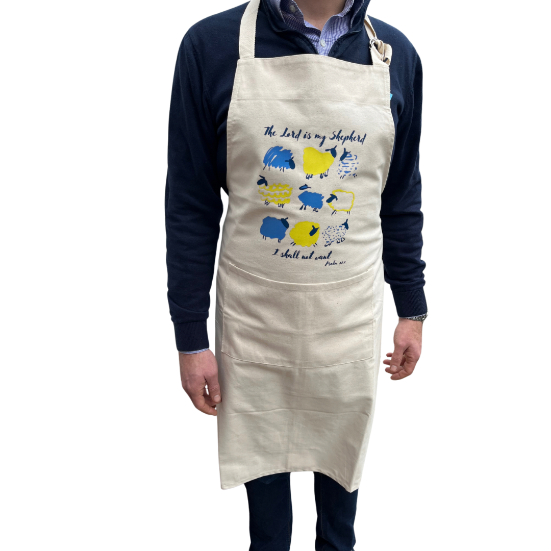 Bible Verse Shepherd Psalms Apron