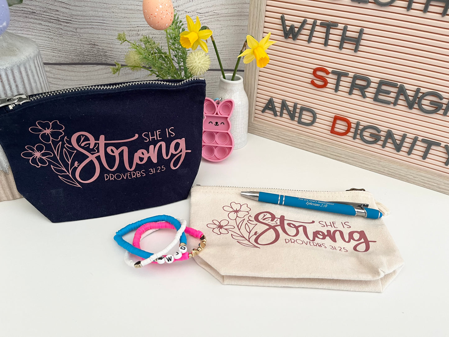 She is Strong Limited edition Accessory bag