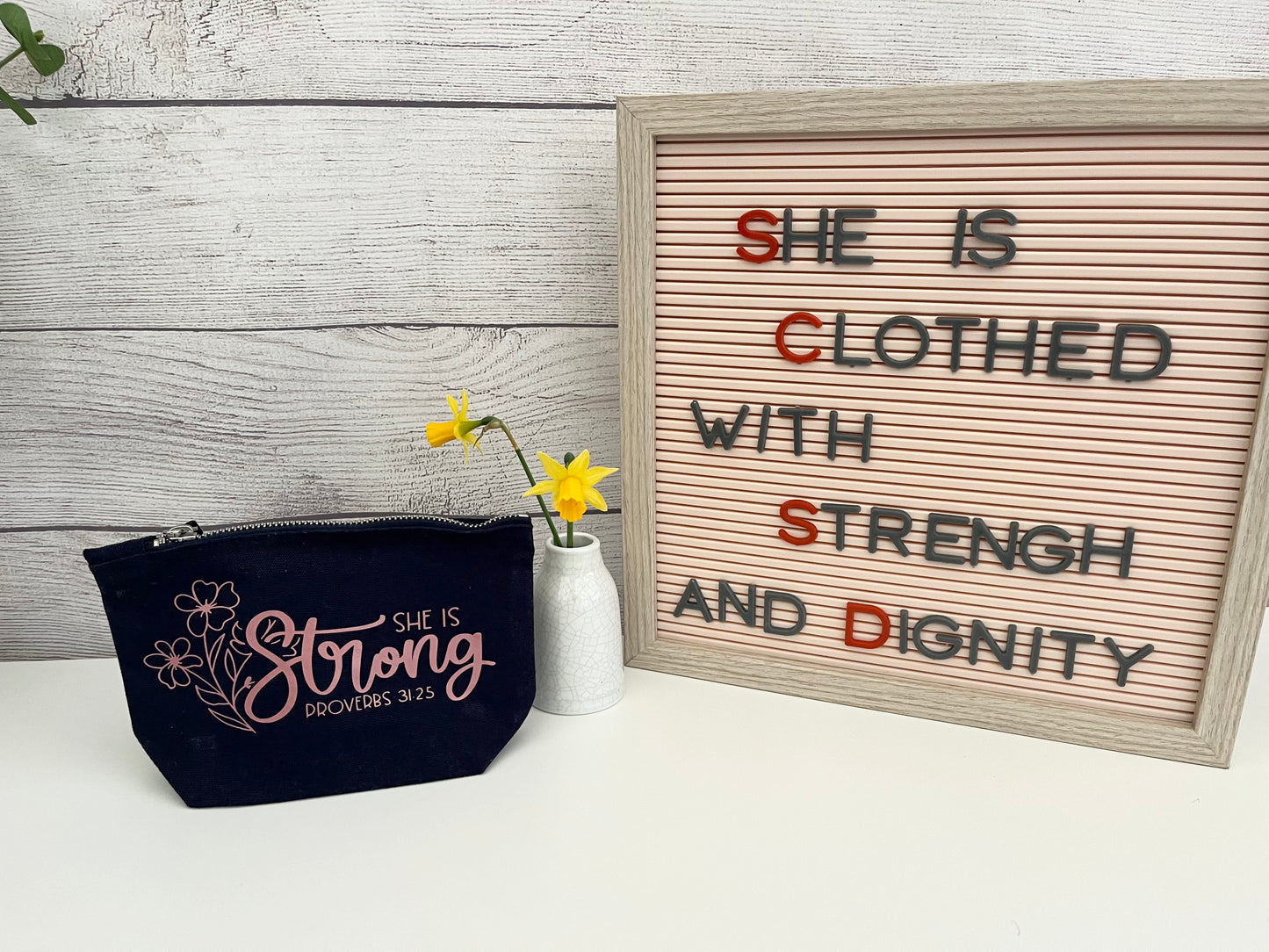 She is Strong Limited edition Accessory bag