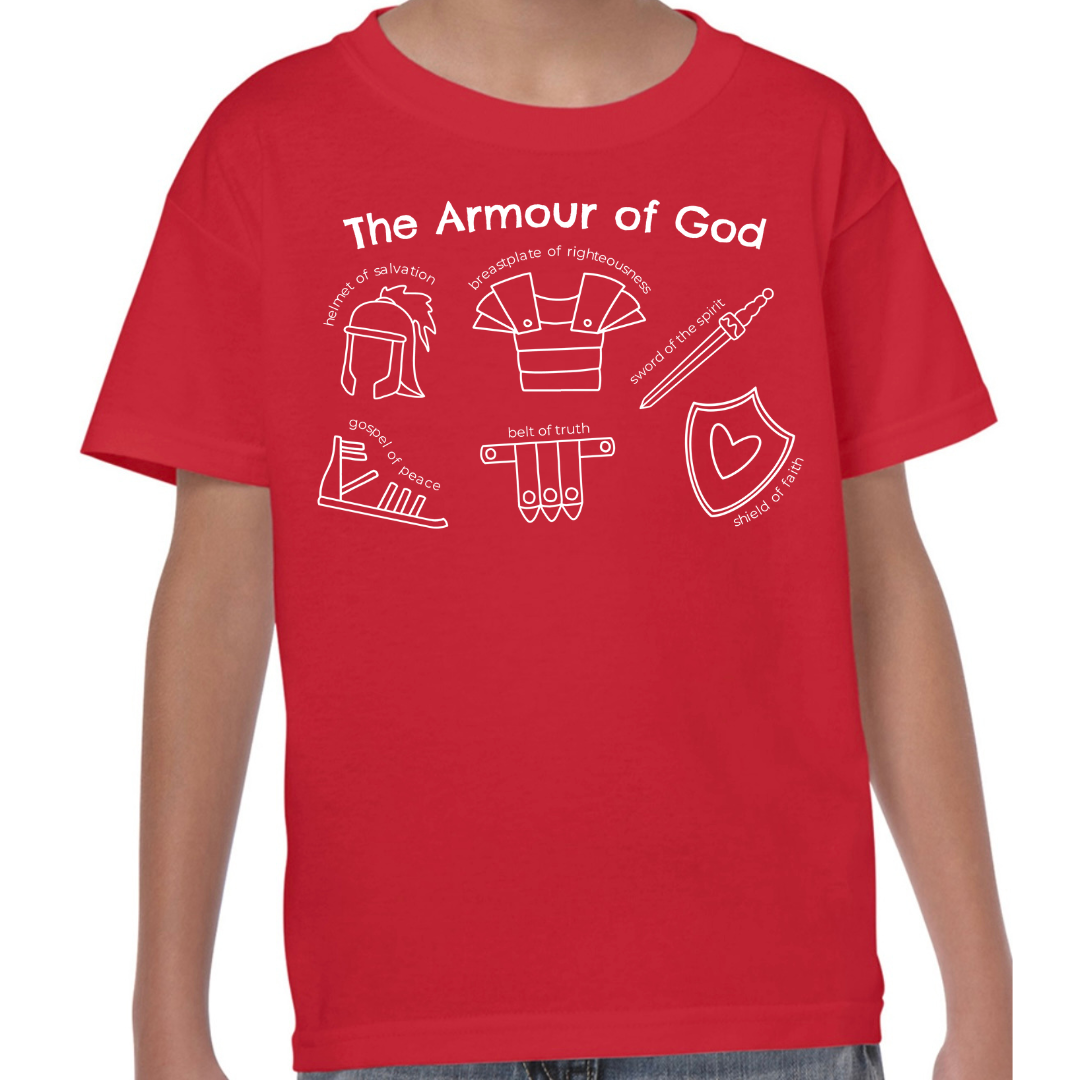 Armour of God Outline T shirt