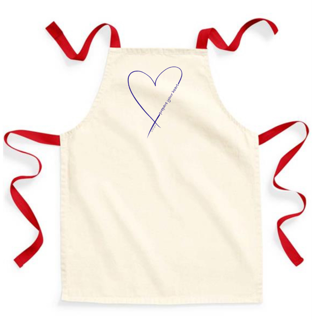 Prepare your heart - Child’s apron