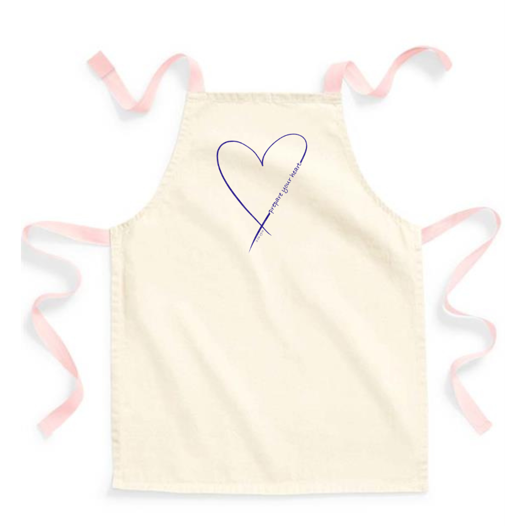 Prepare your heart - Child’s apron