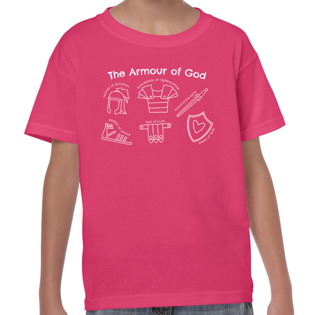 Armour of God Outline T shirt