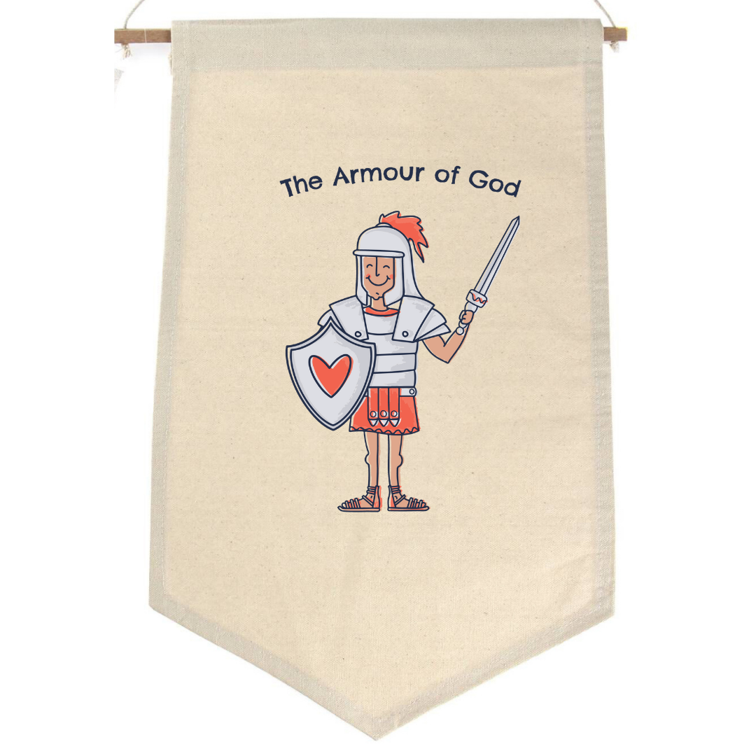 Armour of God Banner Canvas Bible Ephesians