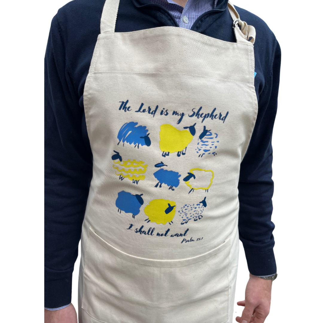 Bible Verse Shepherd Psalms Apron