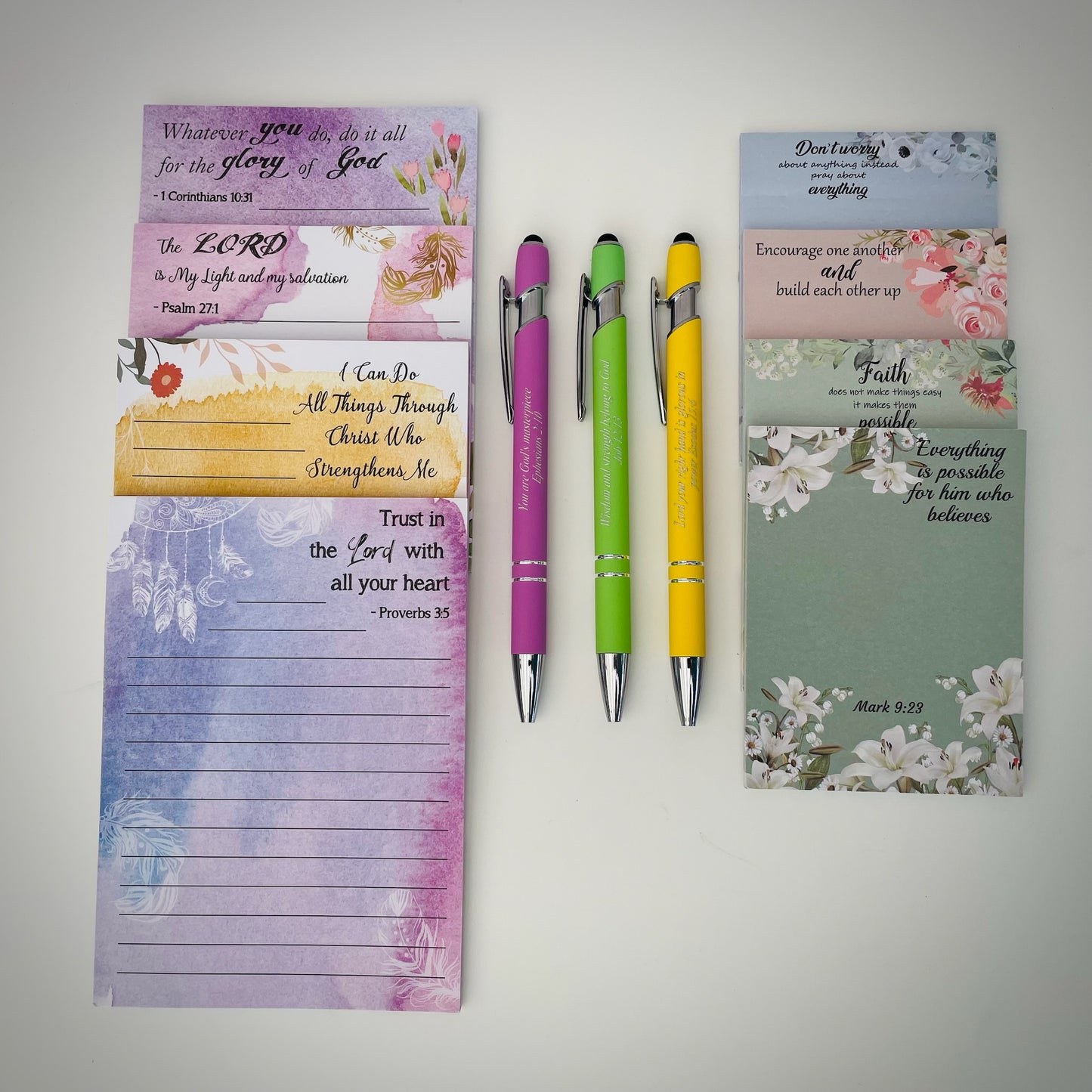 Bible Verse Sticky Notes