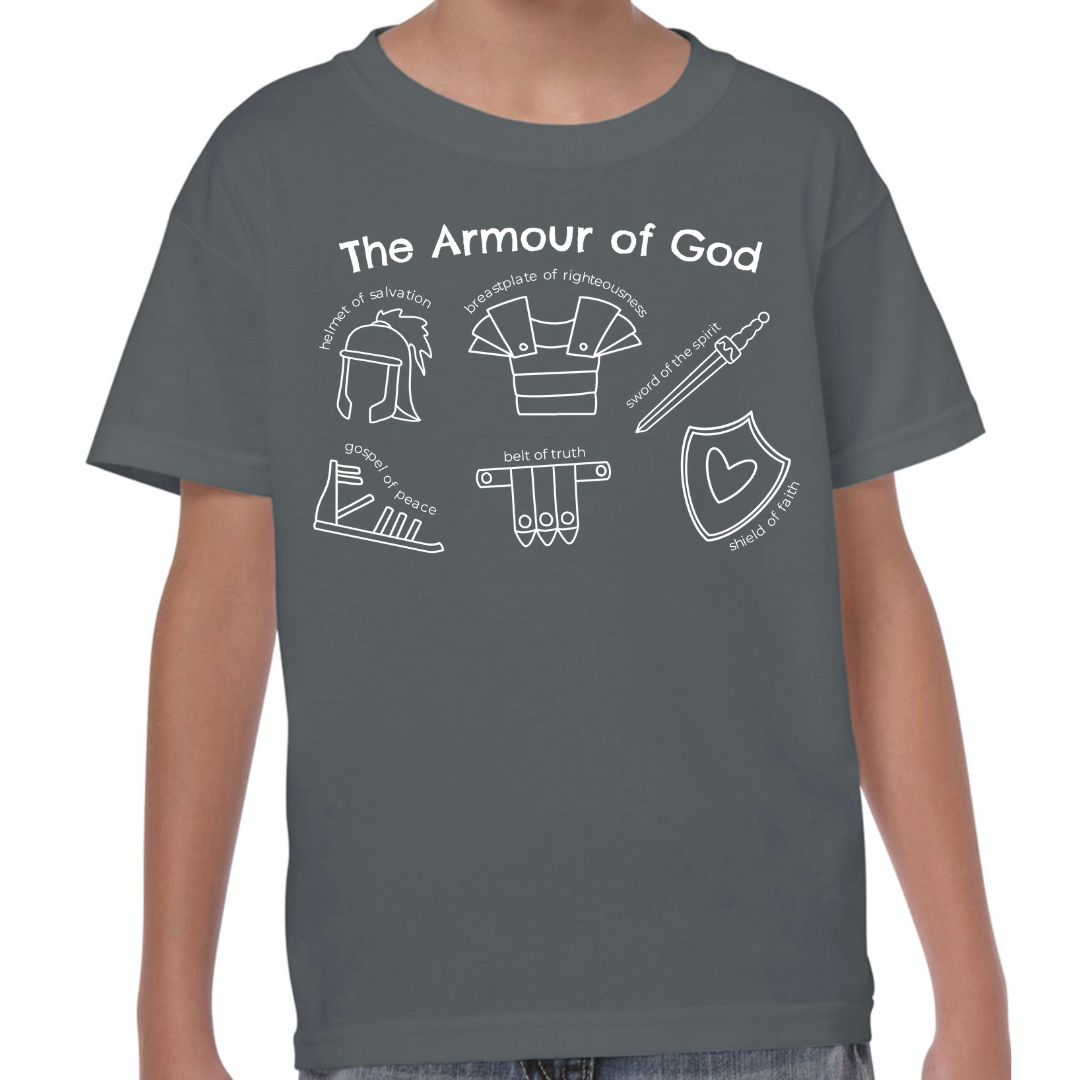 Armour of God Outline T shirt