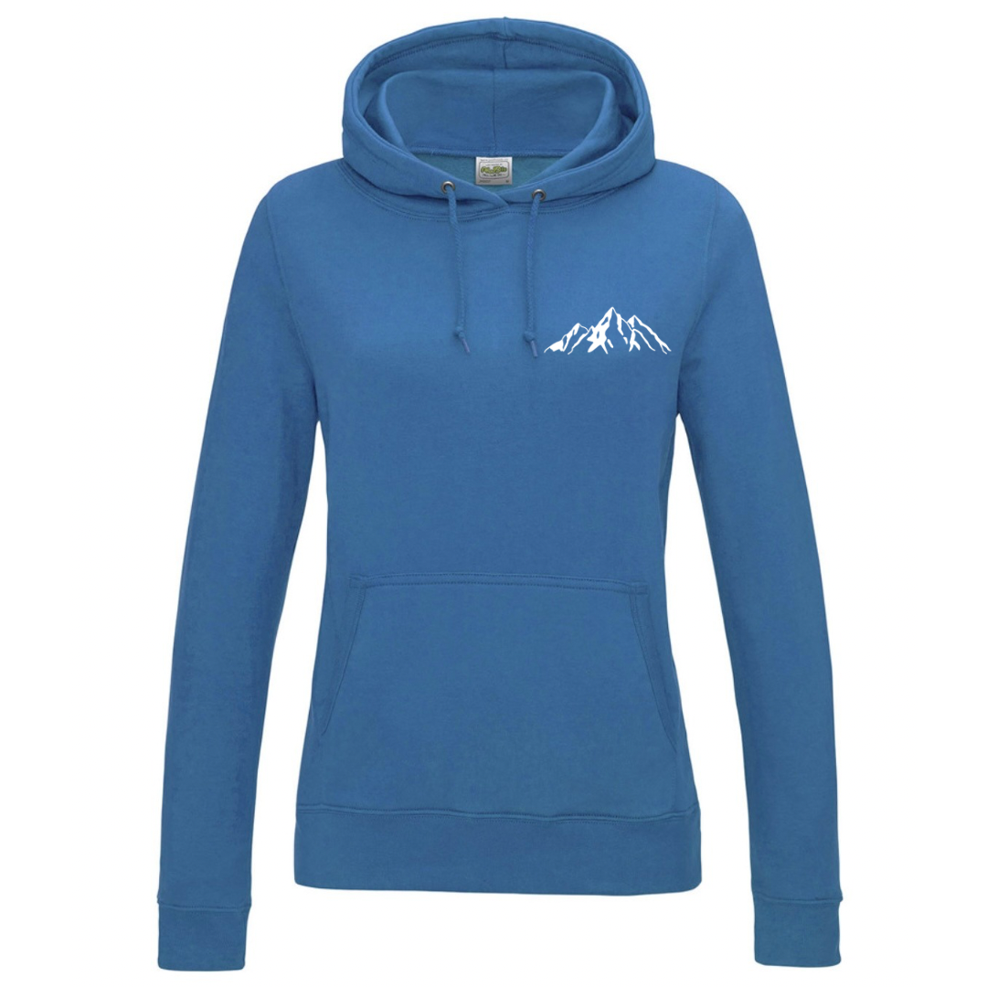 Faith Can Move Mountains Ladies Fit Hoodie