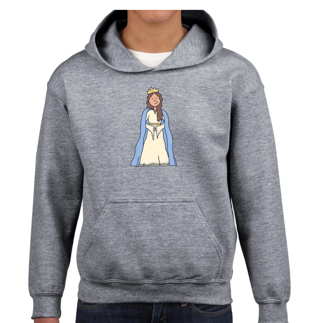 Bible heroes: Esther kids hoodie