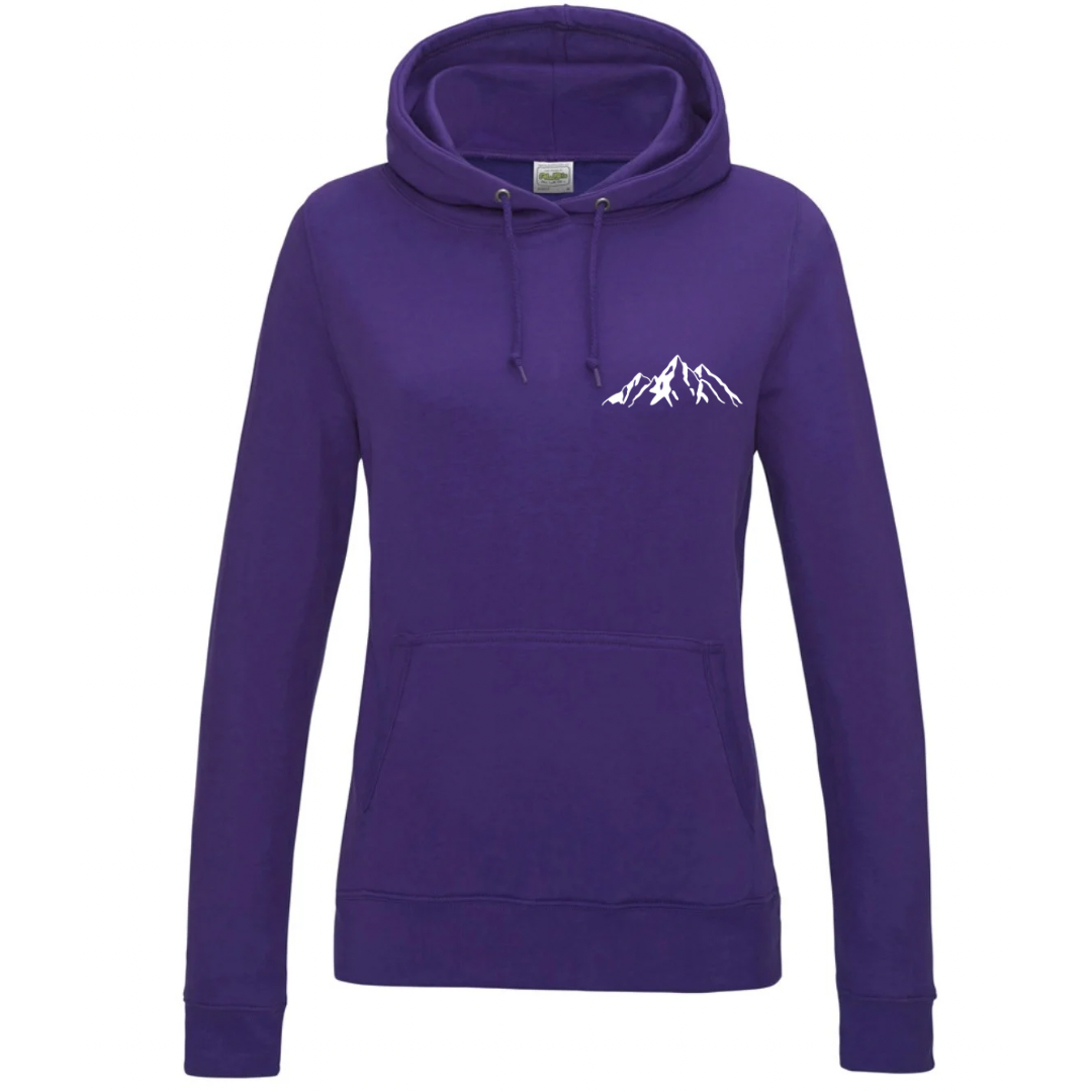 Faith Can Move Mountains Ladies Fit Hoodie