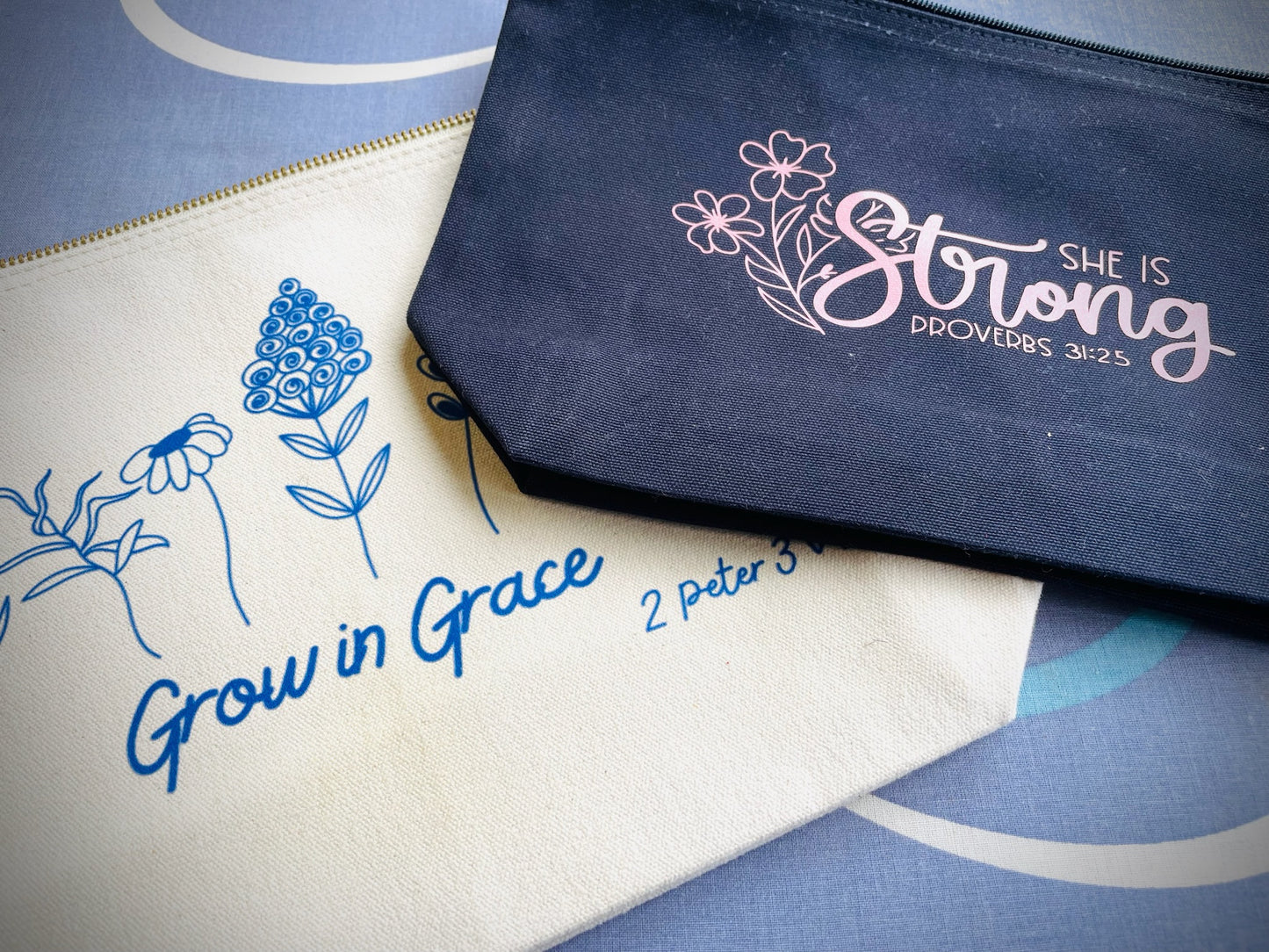 Grow in Grace Accessory Bags