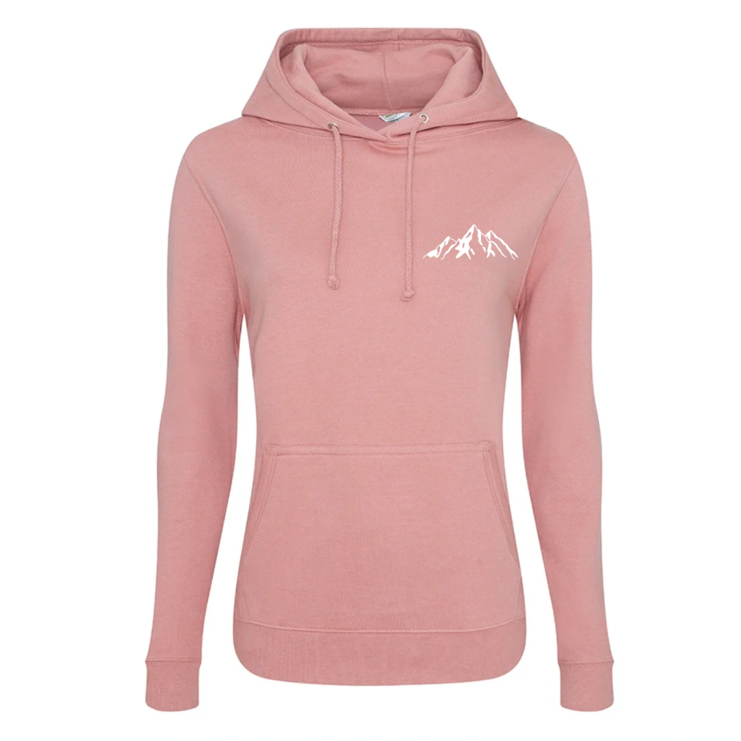 Faith Can Move Mountains Ladies Fit Hoodie