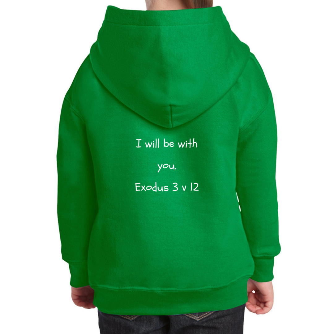 Bible heroes: Moses kids hoodie