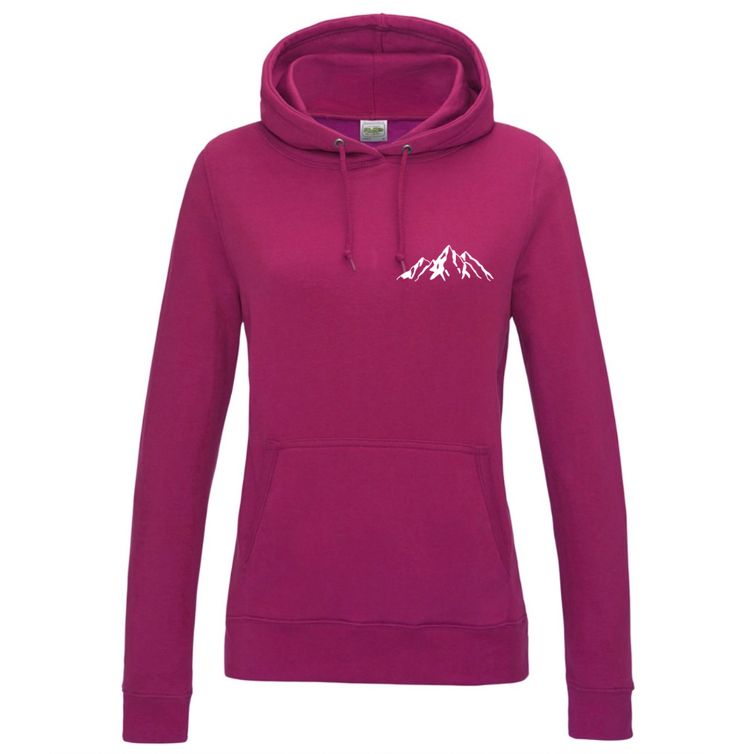 Faith Can Move Mountains Ladies Fit Hoodie