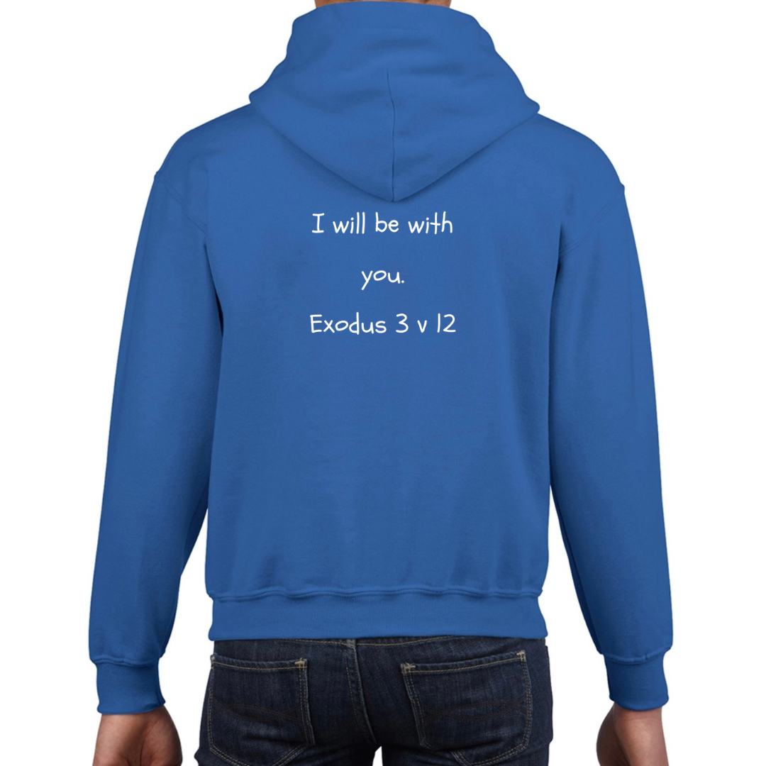 Bible heroes: Moses kids hoodie