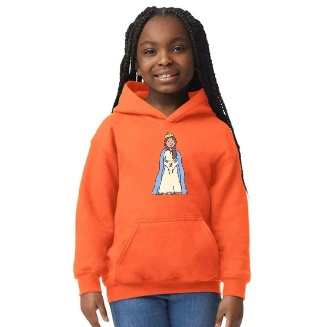 Bible heroes: Esther kids hoodie