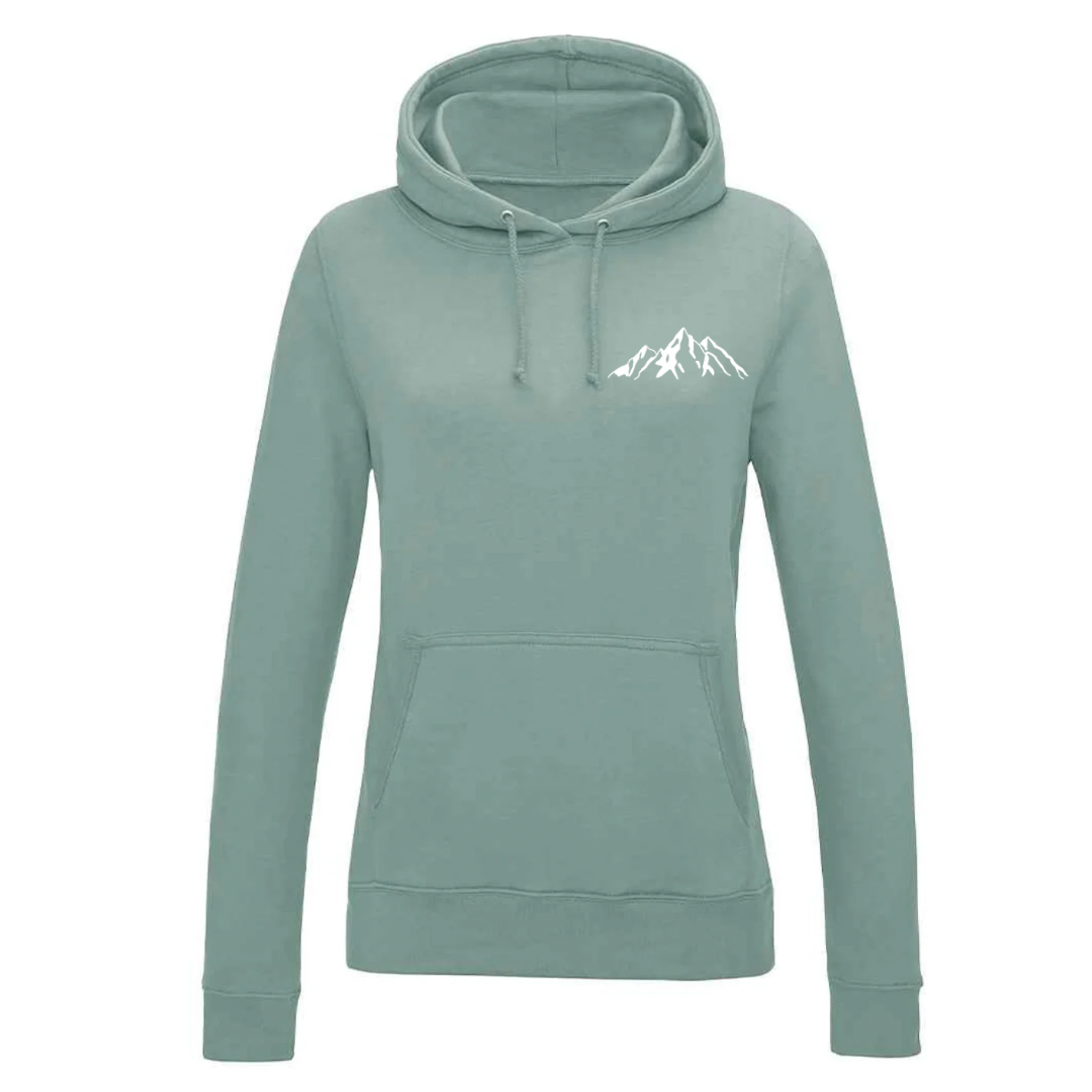 Faith Can Move Mountains Ladies Fit Hoodie