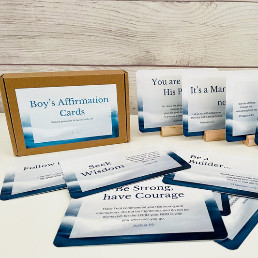 Boy Affirmation Cards