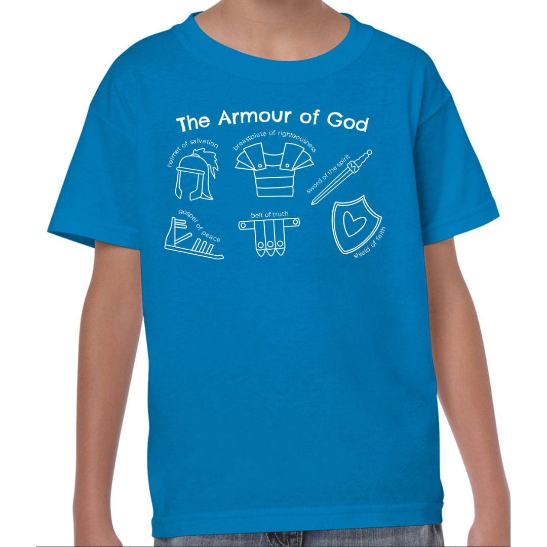 Armour of God Outline T shirt