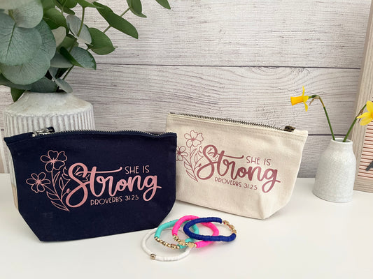 She is Strong Limited edition Accessory bag