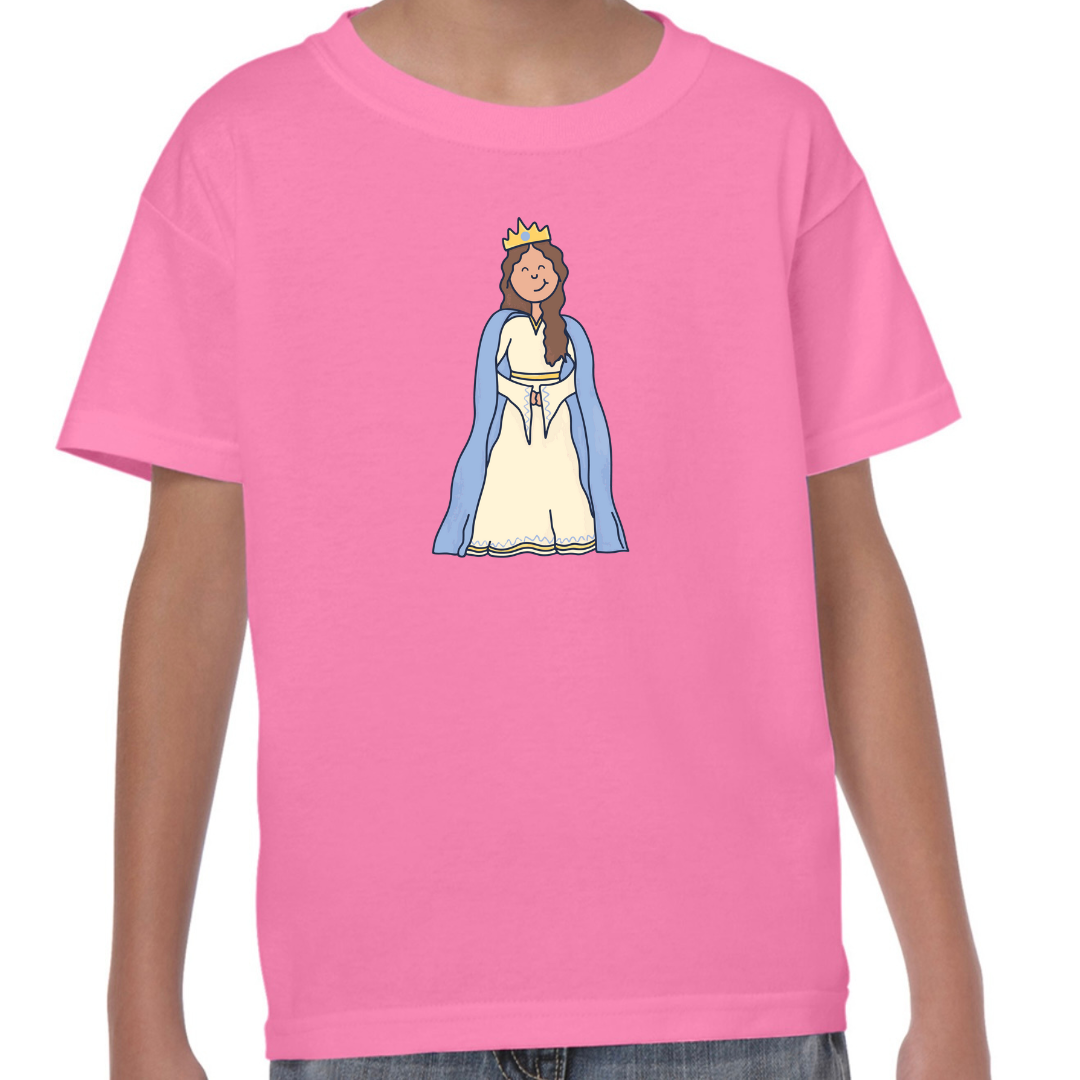 Esther Bible Heroes T Shirt Hot Pink