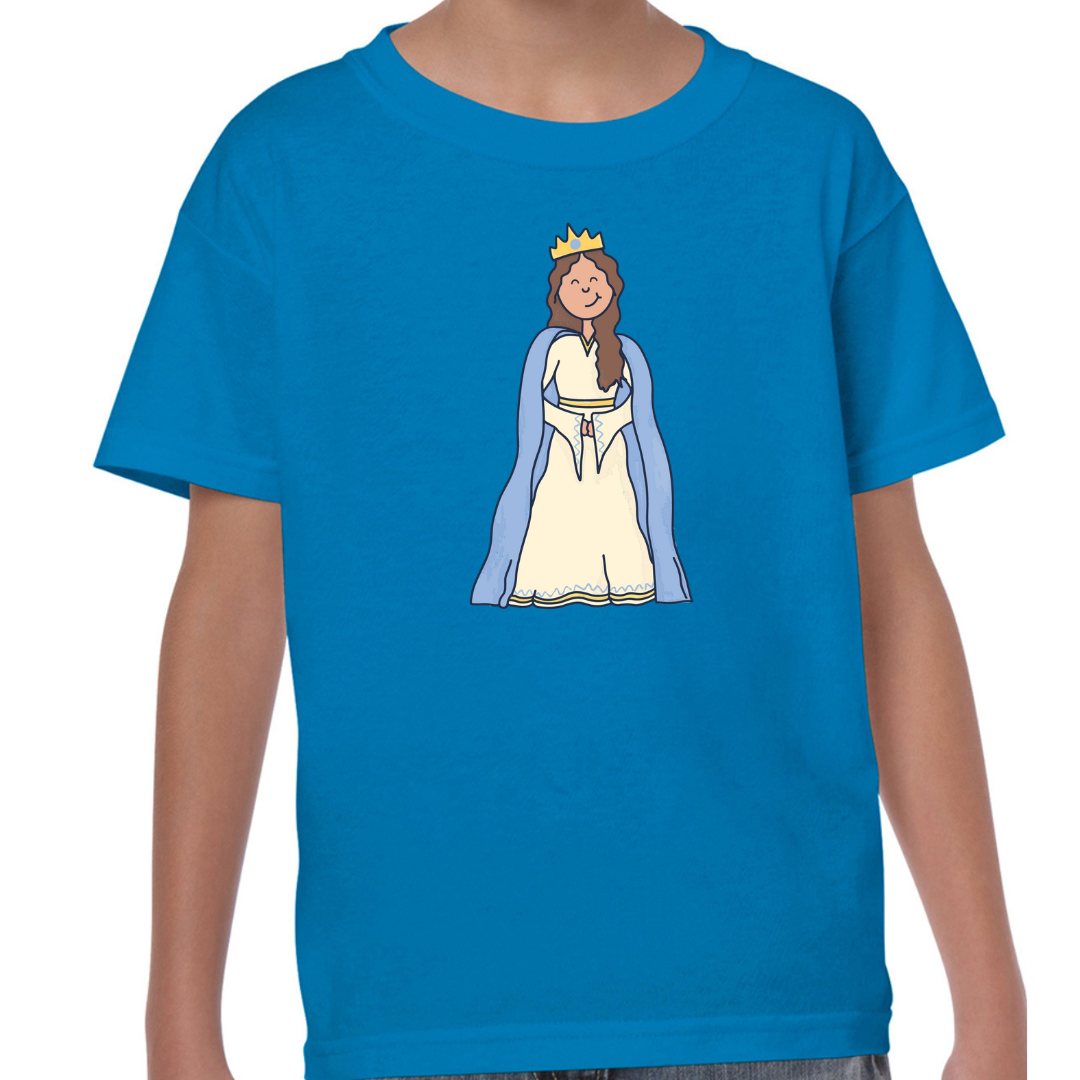 Esther Bible Heroes T Shirt Sapphire Blue