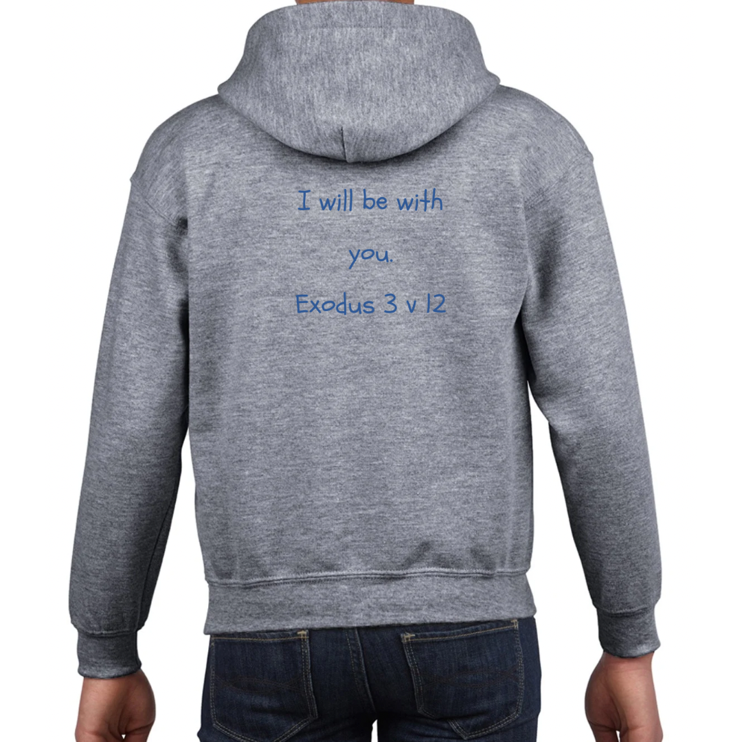 Bible heroes: Moses kids hoodie