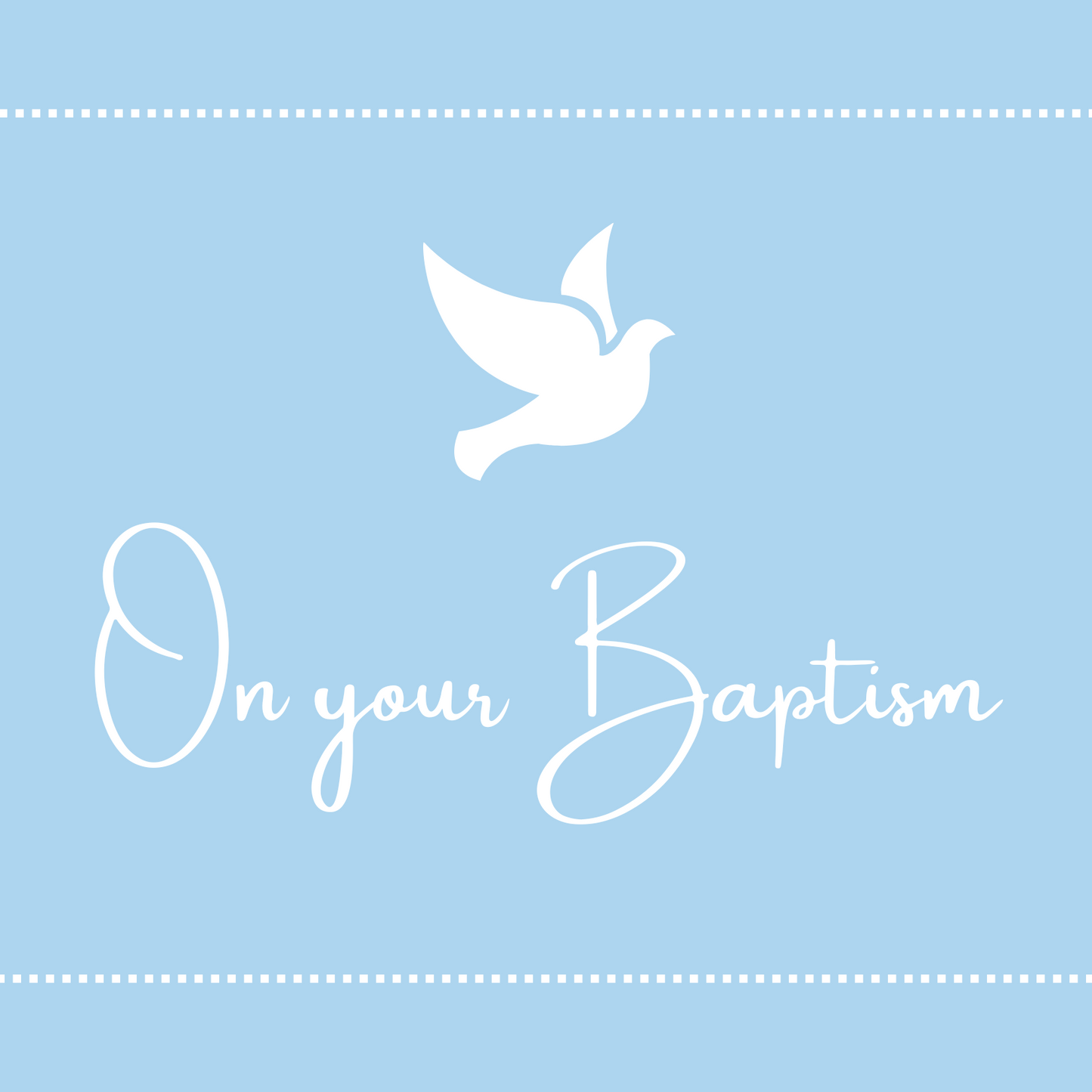 Bible Baptism Cards Christadelphian Bible verse Greeting card