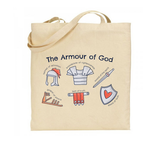 Armour of God Tote Bag Bible Ephesians