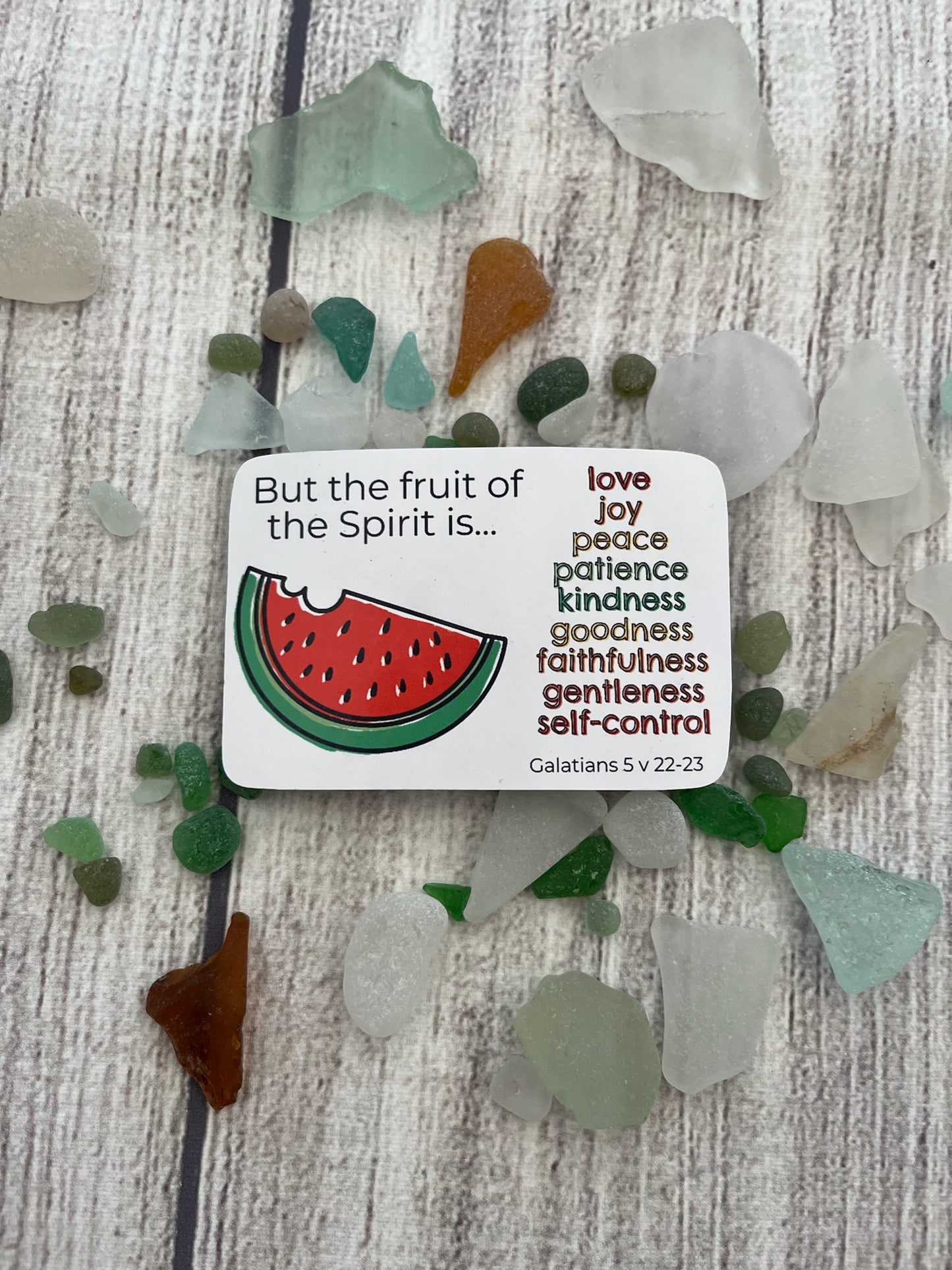 Fruit of the Spirit- Vinyl Sticker