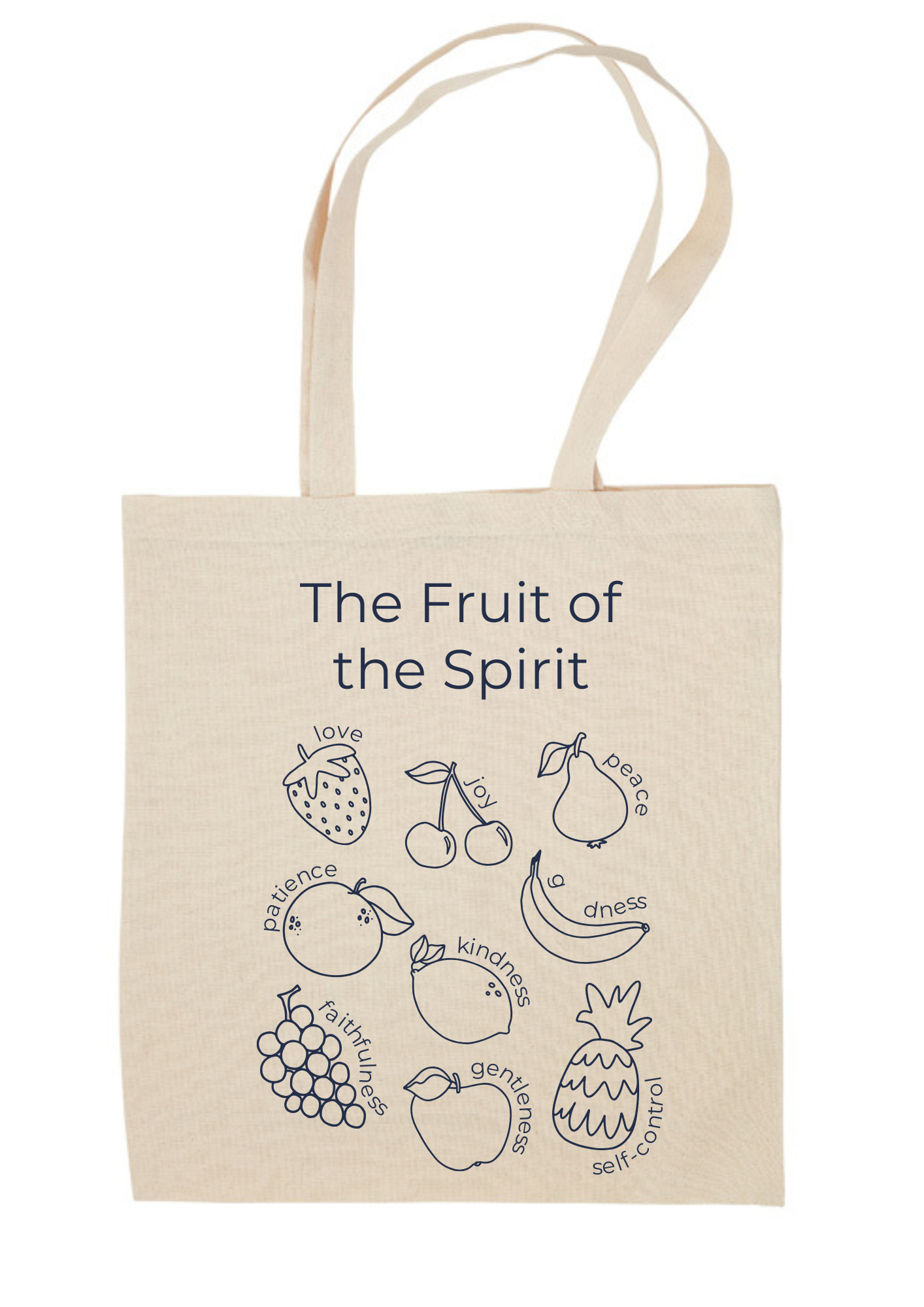 Tote bag - Colouring the Fruit of the Spirit