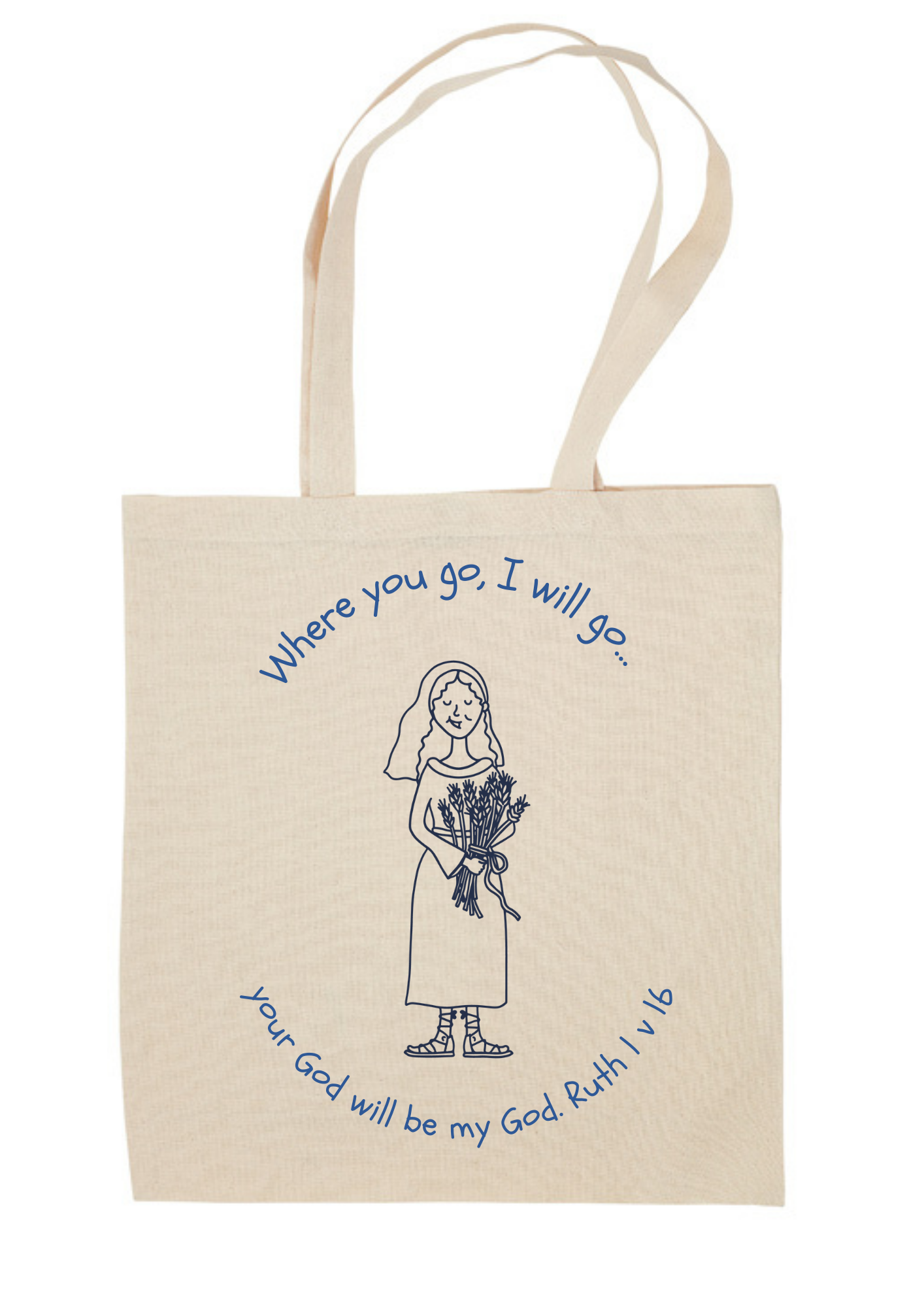 Tote bag- Colouring in Bible Heroes