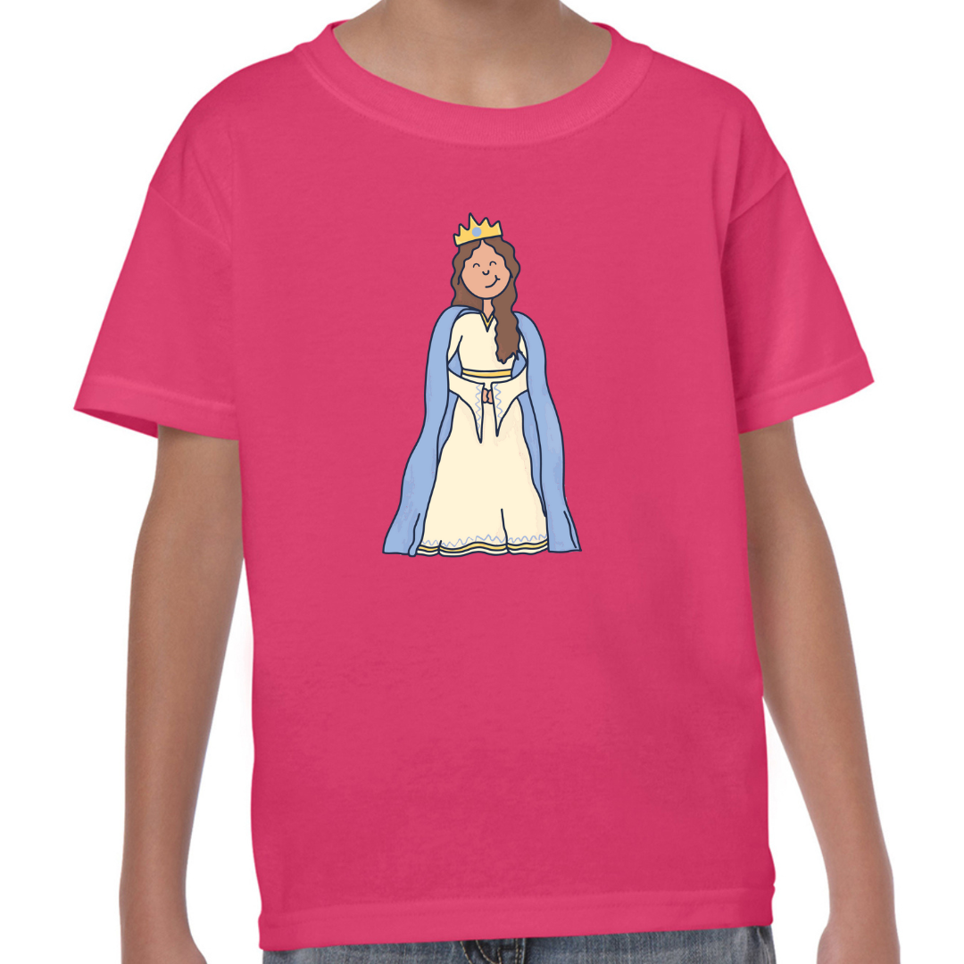 Esther Bible Heroes T Shirt Pink