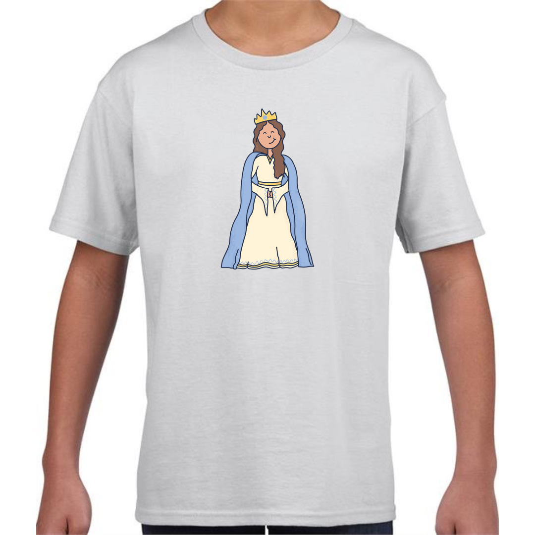 Esther Bible Heroes T Shirt White