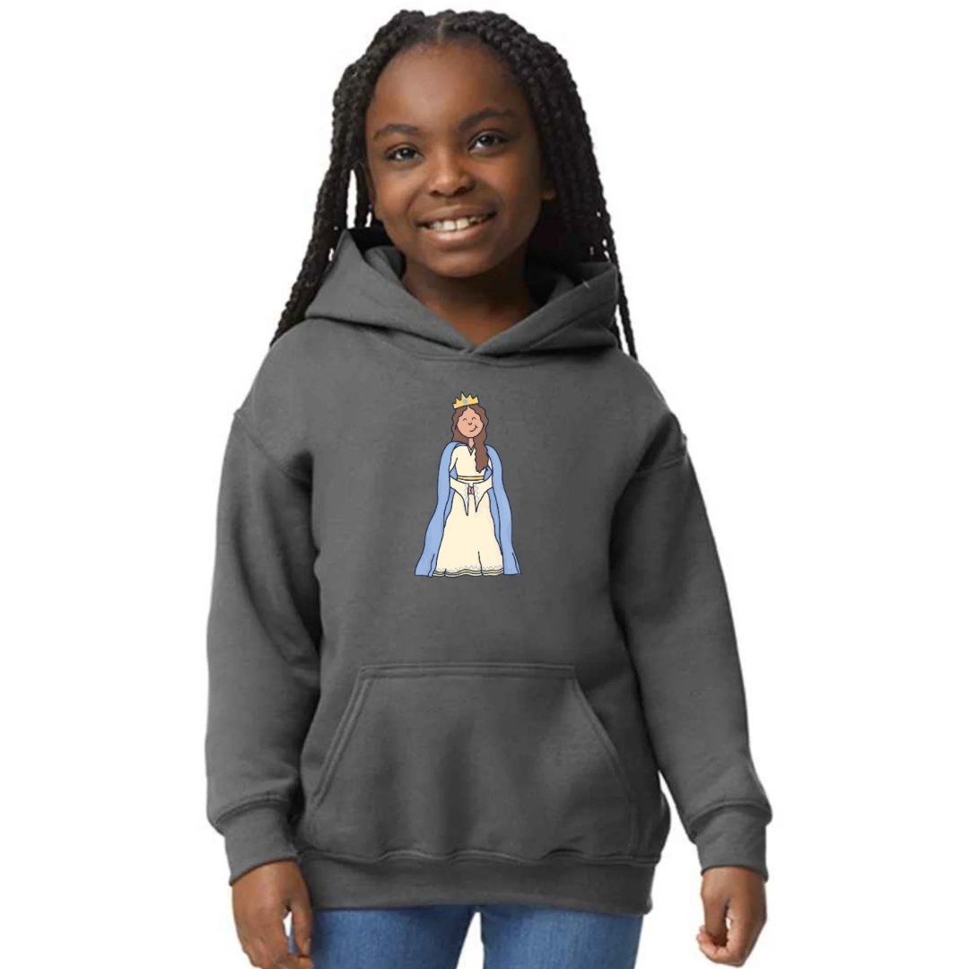 Bible heroes: Esther kids hoodie