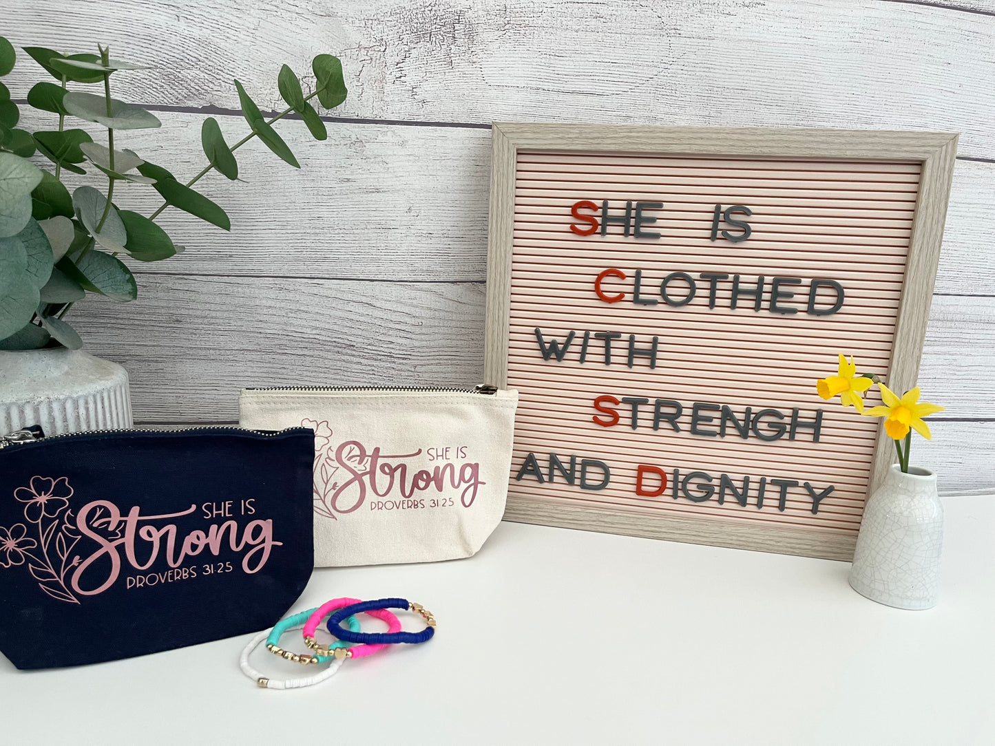 She is Strong Limited edition Accessory bag