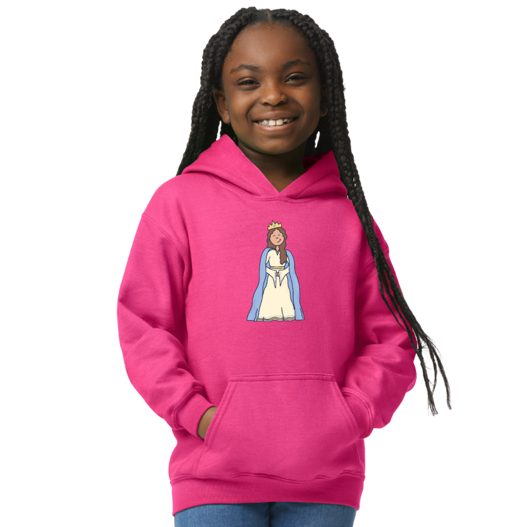 Bible heroes: Esther kids hoodie