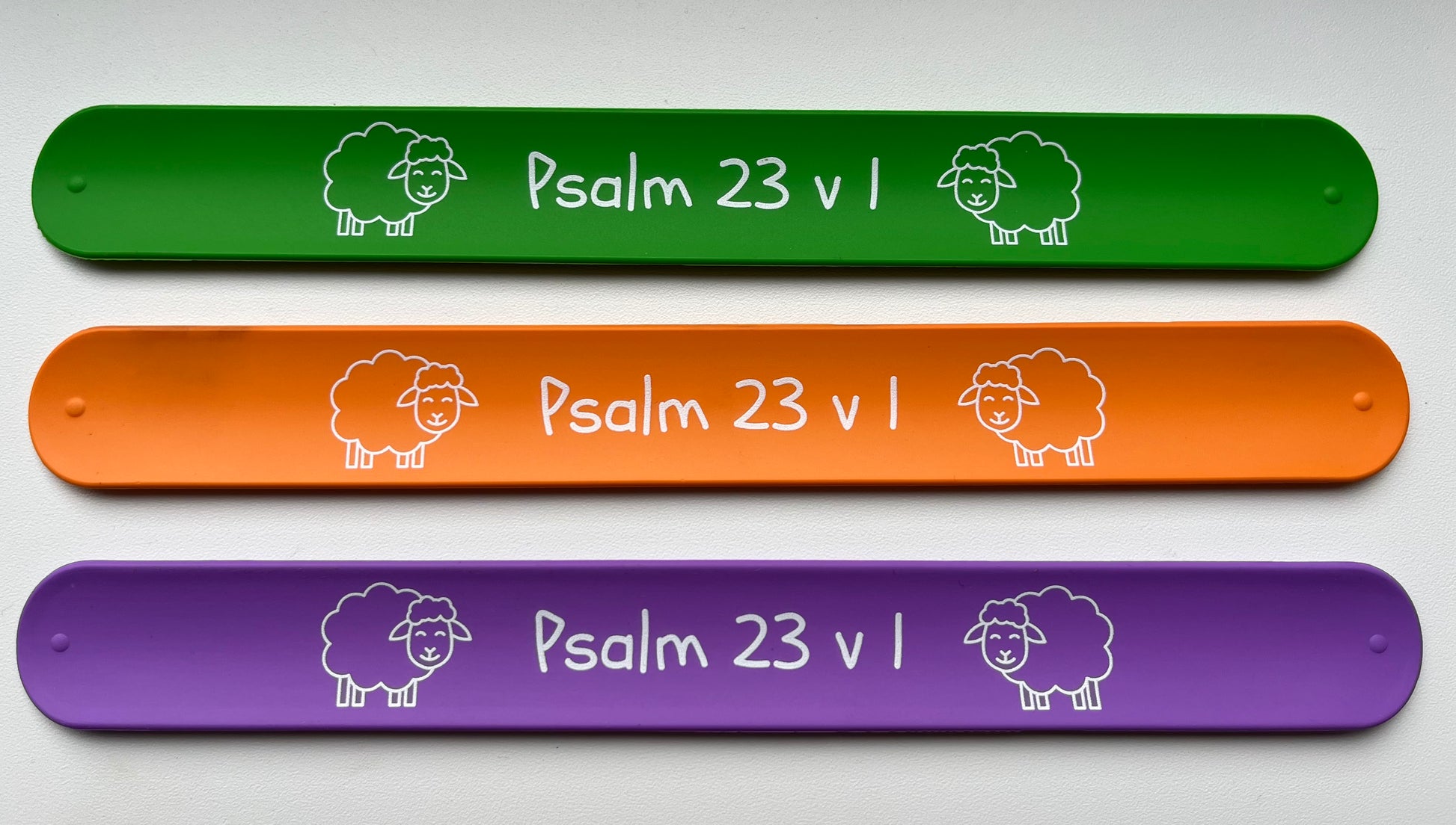 Slap Band God Bible Psalms Children Shepherd